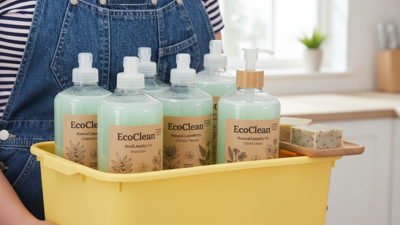 친환경 세제 사용